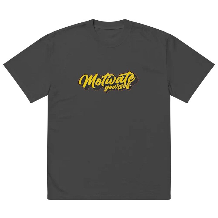 Motivate Yourself Oversized Faded Tee product image (2)