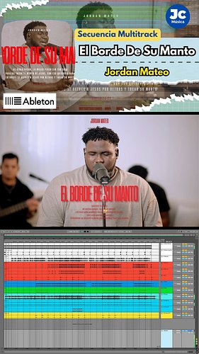 🎵 El Borde De Su Manto (Synth Cover) de Jordan Mateo producido y mezclado por JC Música.

🟩 Adquiere la secuencia multitrack ...