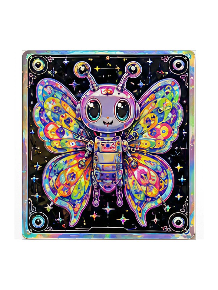Mecha Butterfly Sticker product image (1)