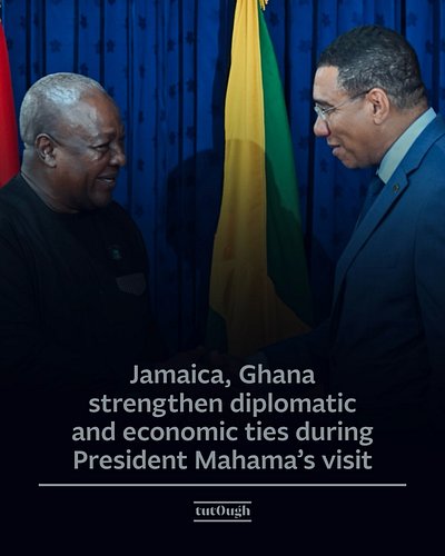 🇯🇲🇬🇭Jamaica and Ghana have signed several agreements aimed at strengthening cooperation in trade, investment, health, tourism...