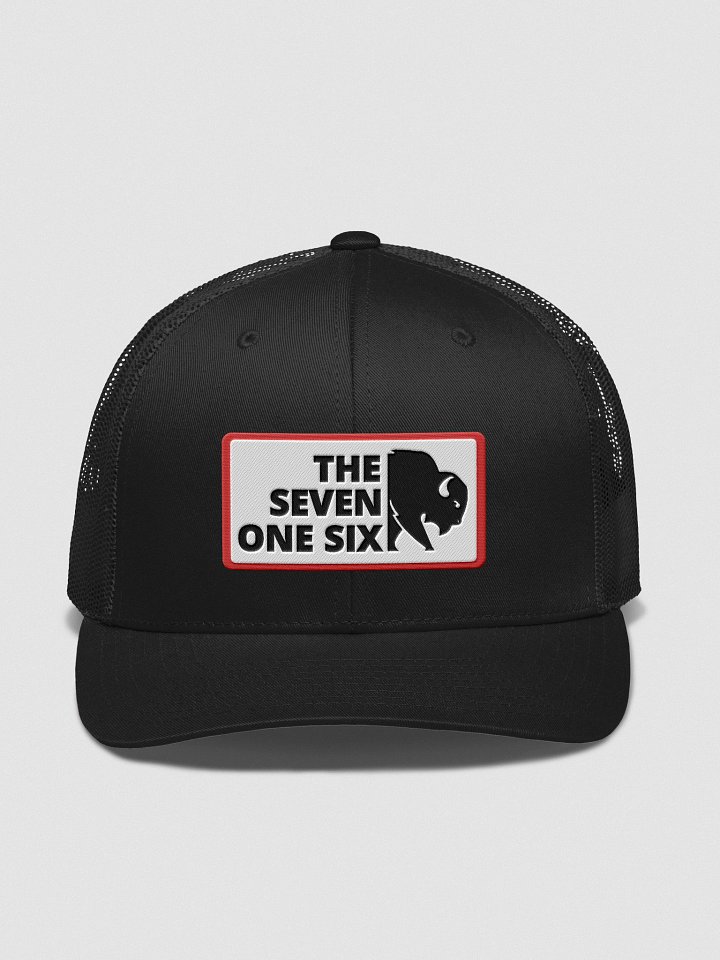 Buffalo Trucker Hat - The Seven One Six Edition BLACK product image (1)
