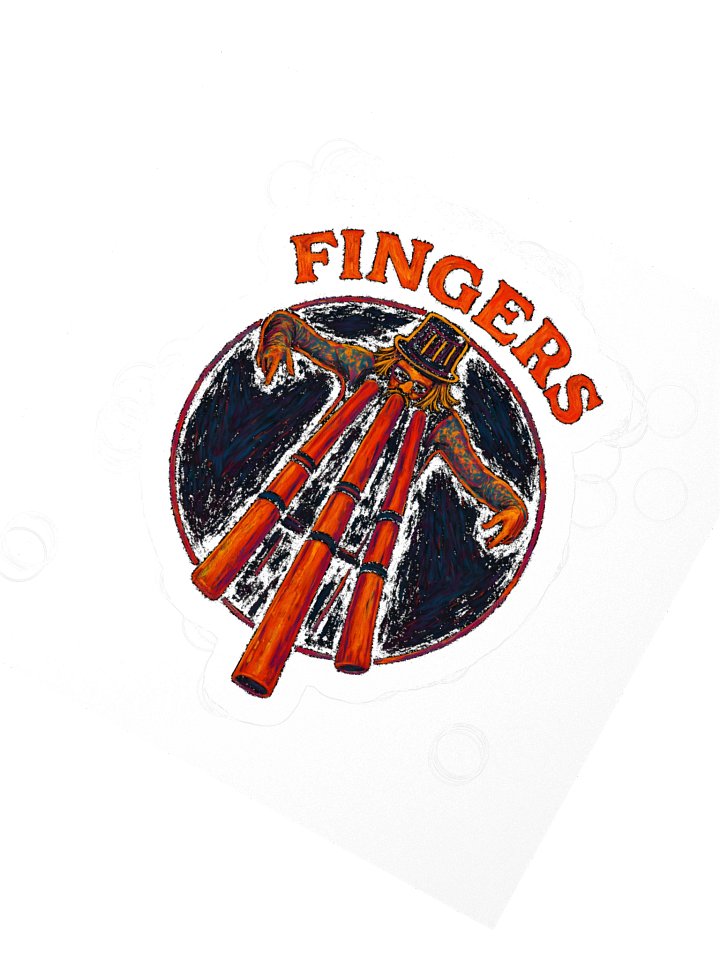 FINGERS Mitchell Cullen Logo Stickers product image (5)