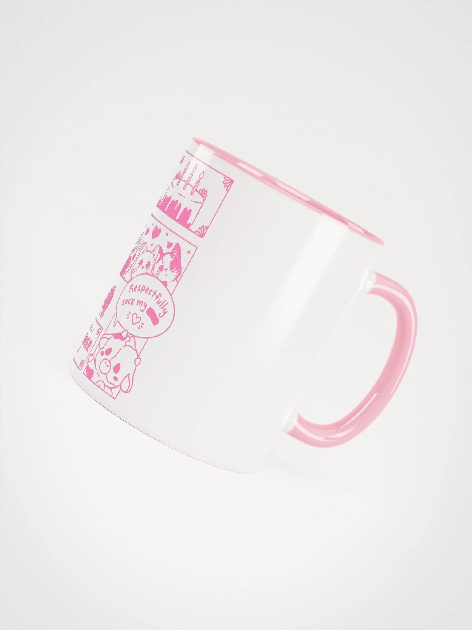 Wow! That’s a really dope pink mug! product image (4)
