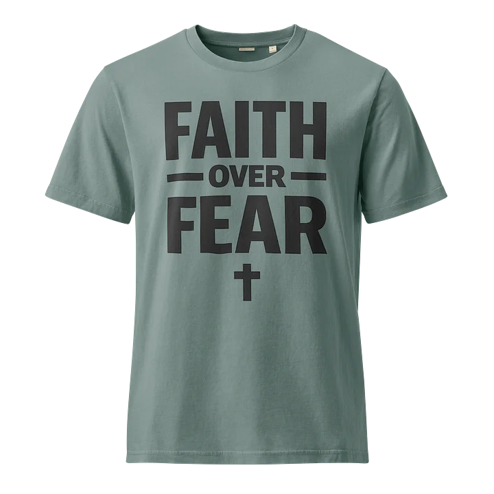 Faith Over Fear Vintage Tee product image (1)