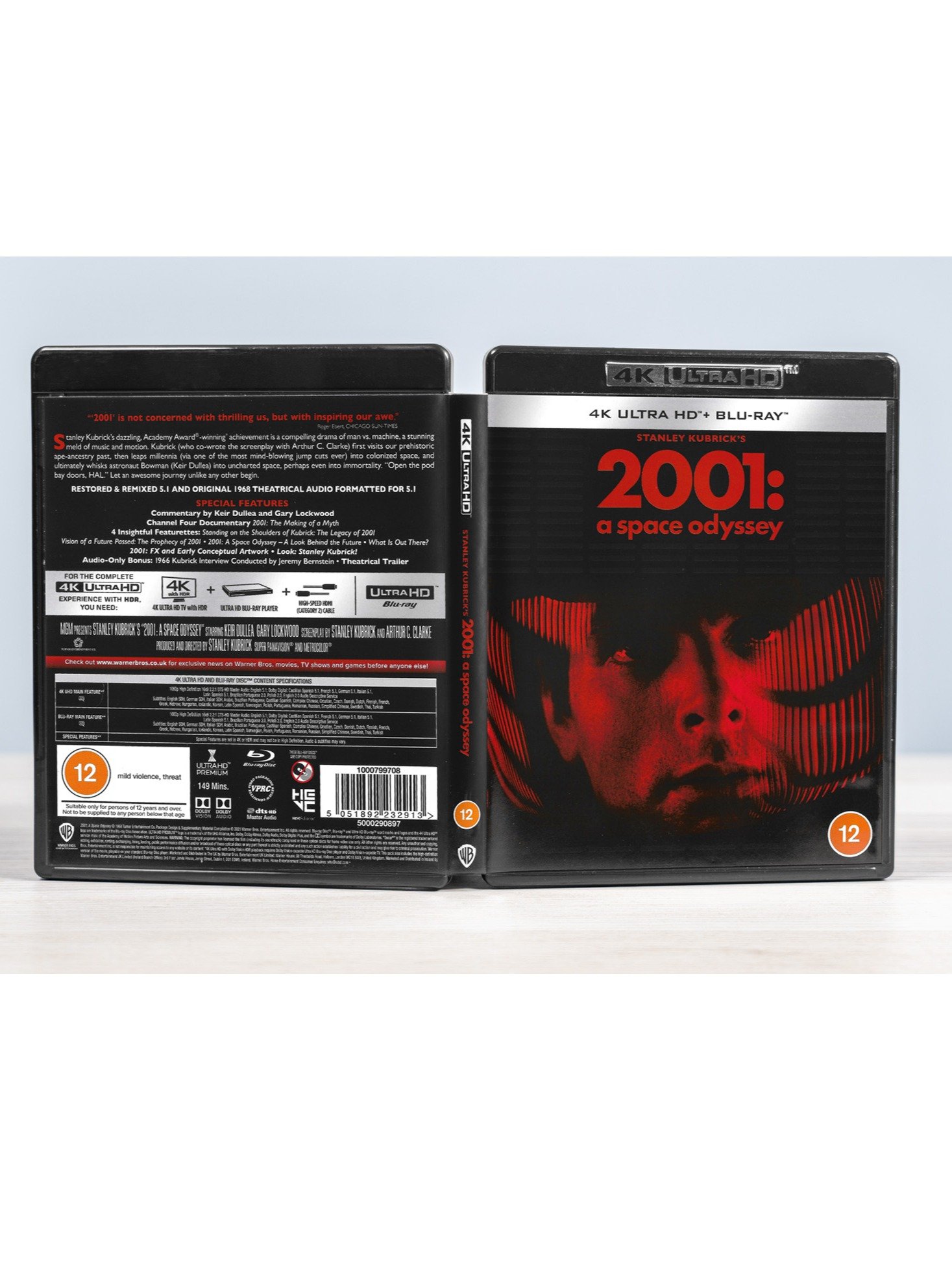 4K UHD Blu-ray Mockup PSD Template - High-Resolution & Easy to Edit product image (4)