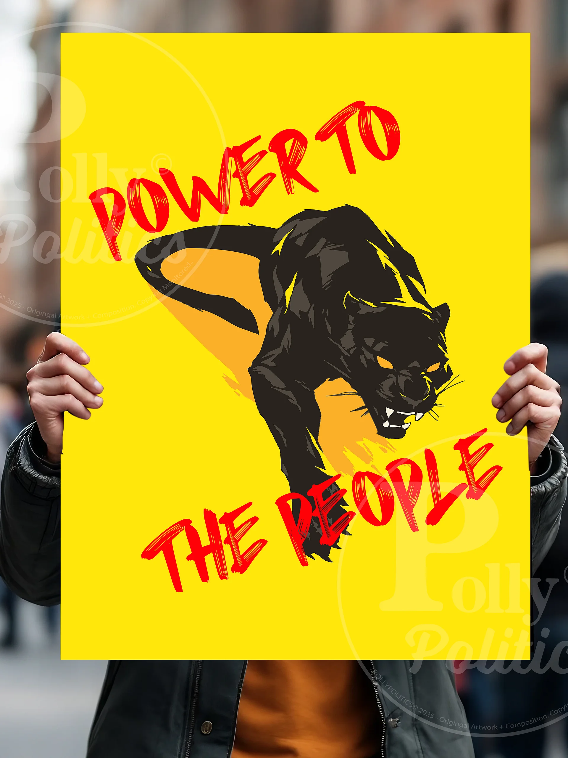 Power To The People Protest Poster product image (1)