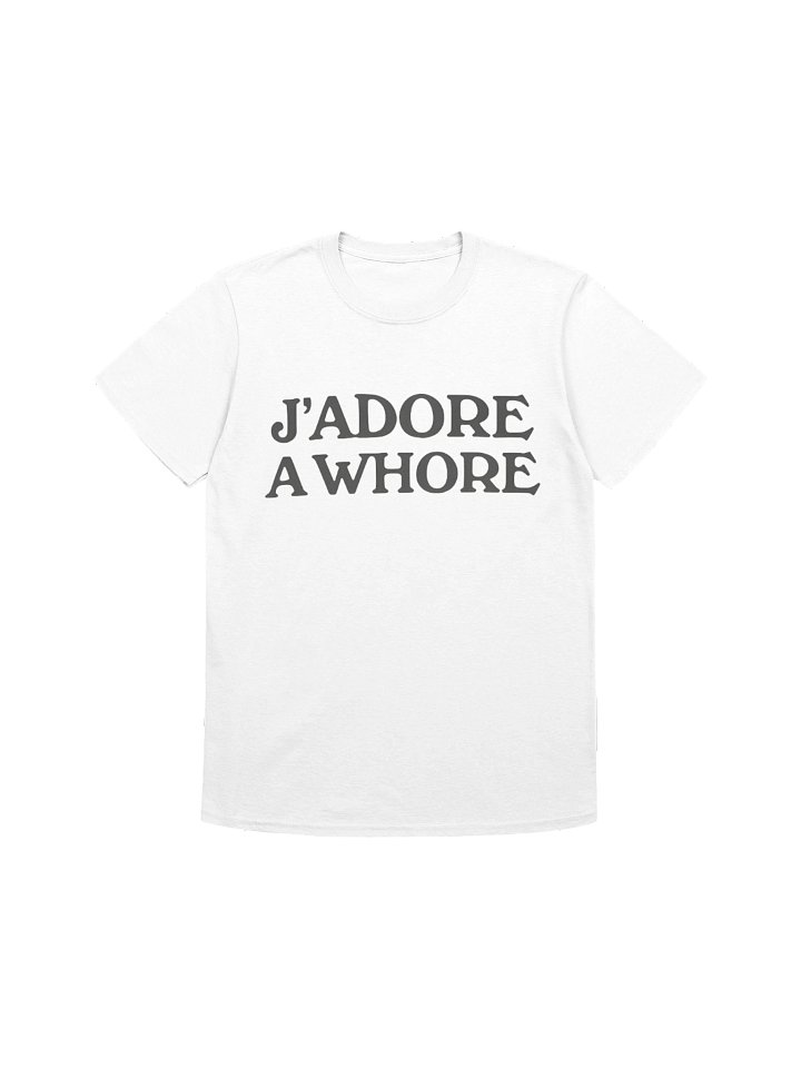 J’adore Awhore Shirt product image (1)