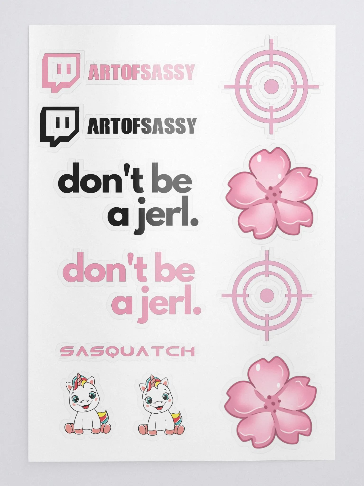 Sassy Sticker Sheet product image (1)