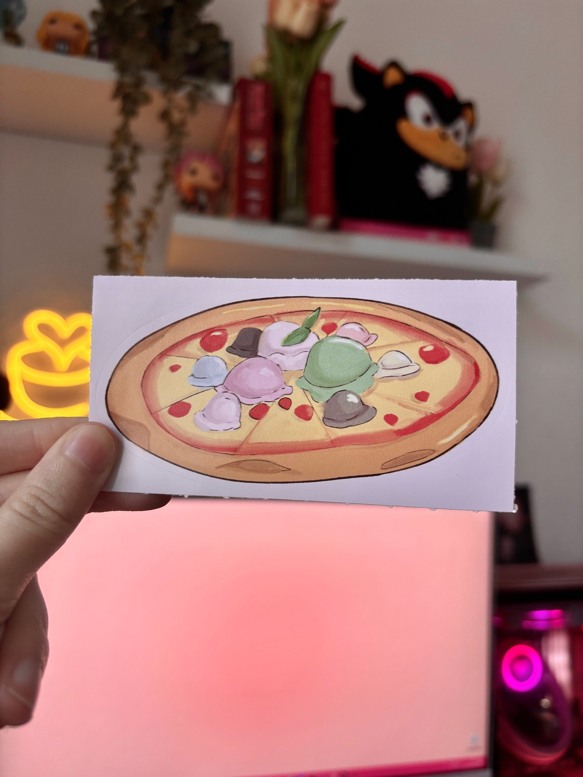 Pizza Ice Cream - Sticker product image (1)