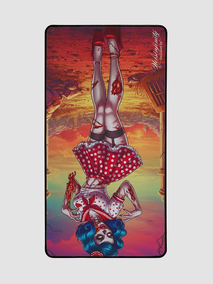 V3 Zombie Pinup Desk Mat product image (2)