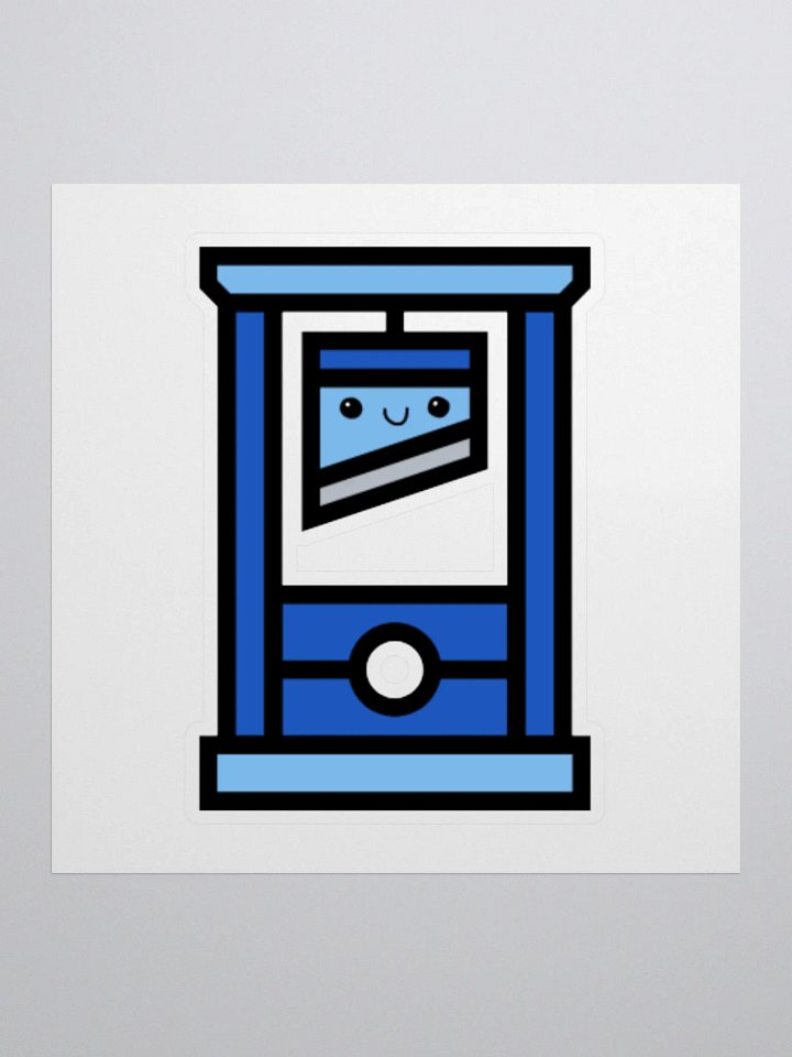 Blue Slicer Sticker product image (2)
