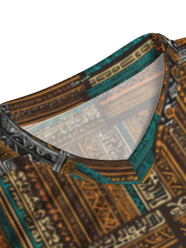 CaribbeanApples - Tribal Ambassador Pattern | Unisex Sports Jersey product image (8)