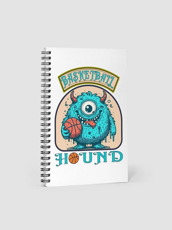 Basketball Hound Whimsical Notebook product image (1)