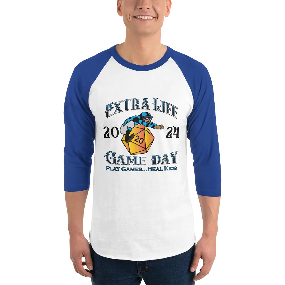 Extra Life Game Day 2024 Raglan Tee product image (3)