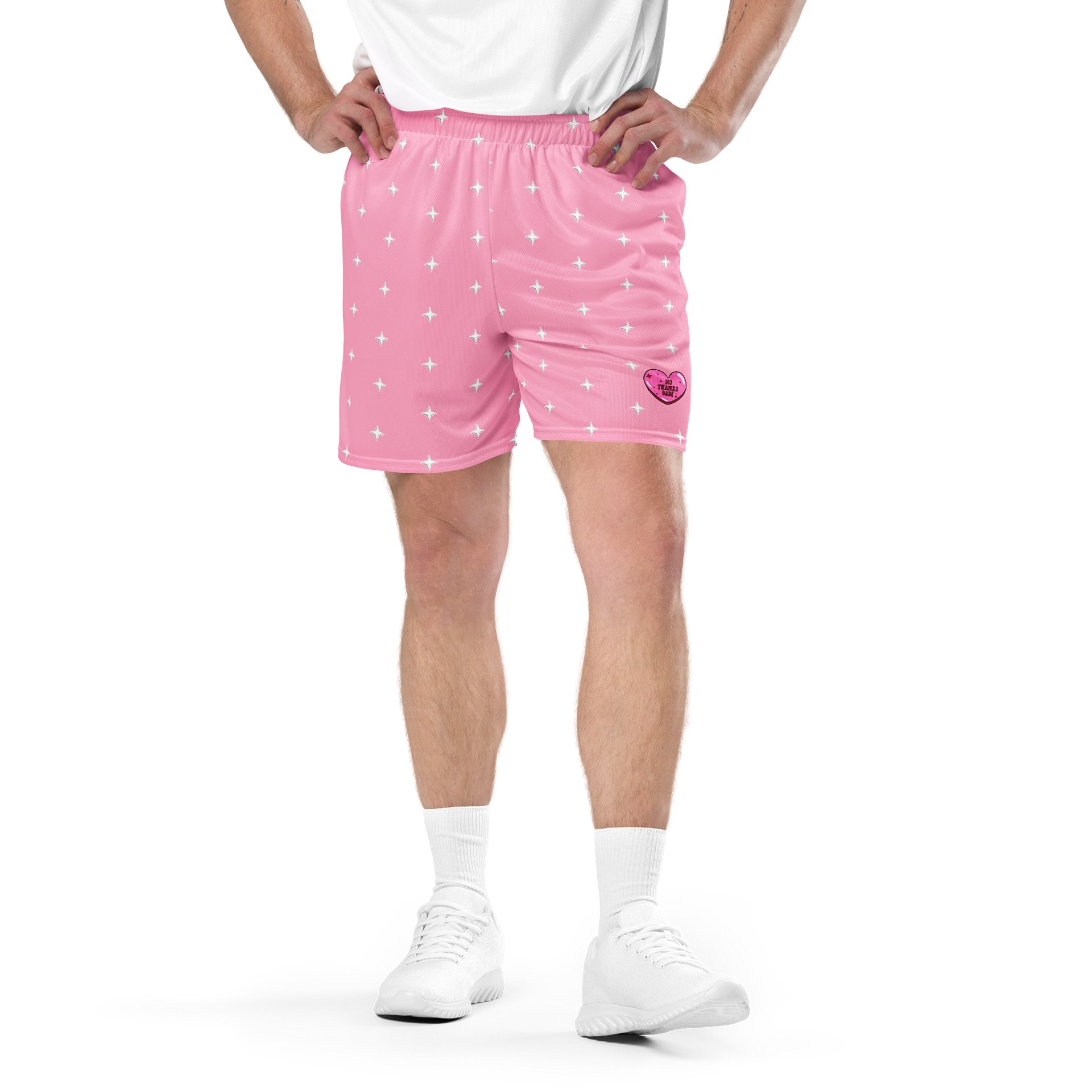 NO THANKS BABE Recycled Mesh Shorts product image (3)