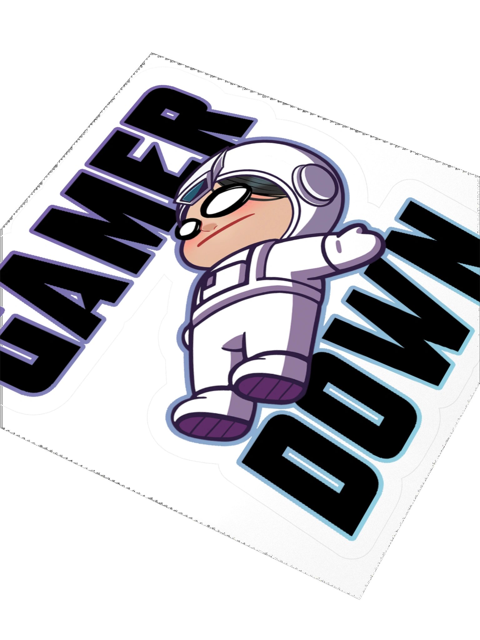 Gamer Down Sticker product image (3)