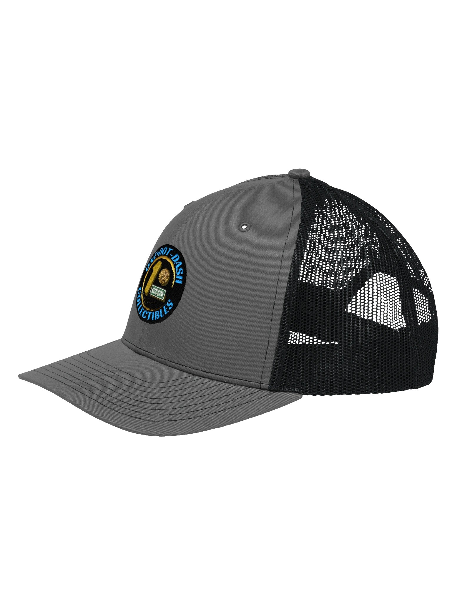 One Dot Dash Embroidered Trucker Hat product image (2)