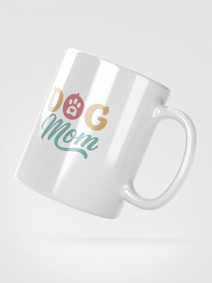 Dog Mom Mug | Bold Paw Print Design | Coffee Cup Gift for Pet Moms product image (5)