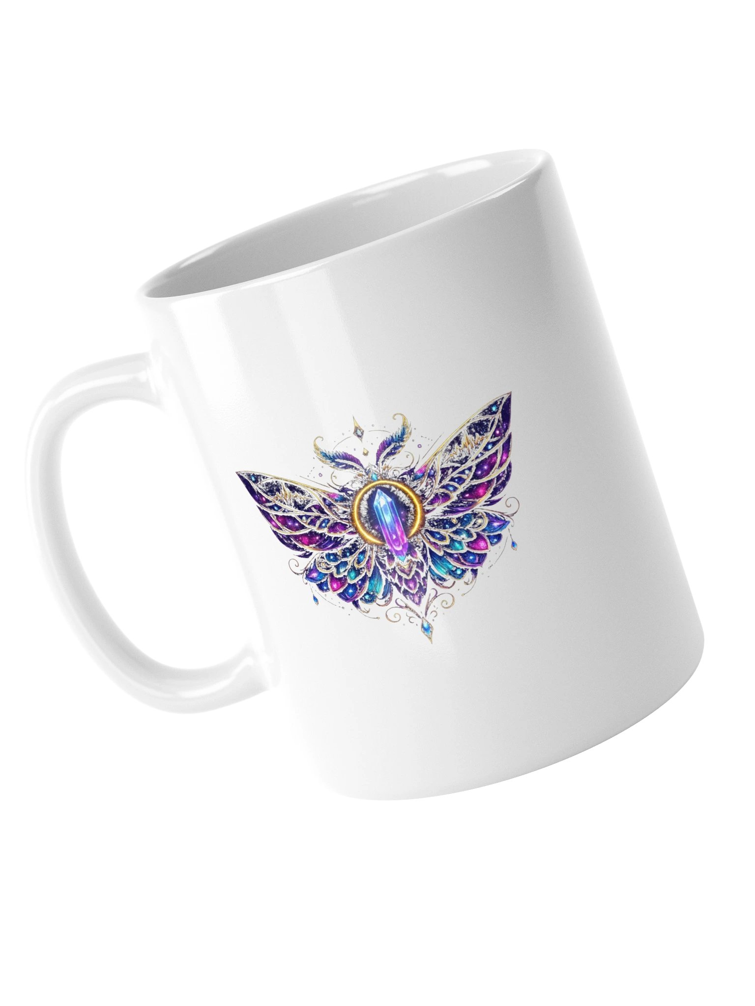 Celestial Crystal Moth — Mug product image (5)