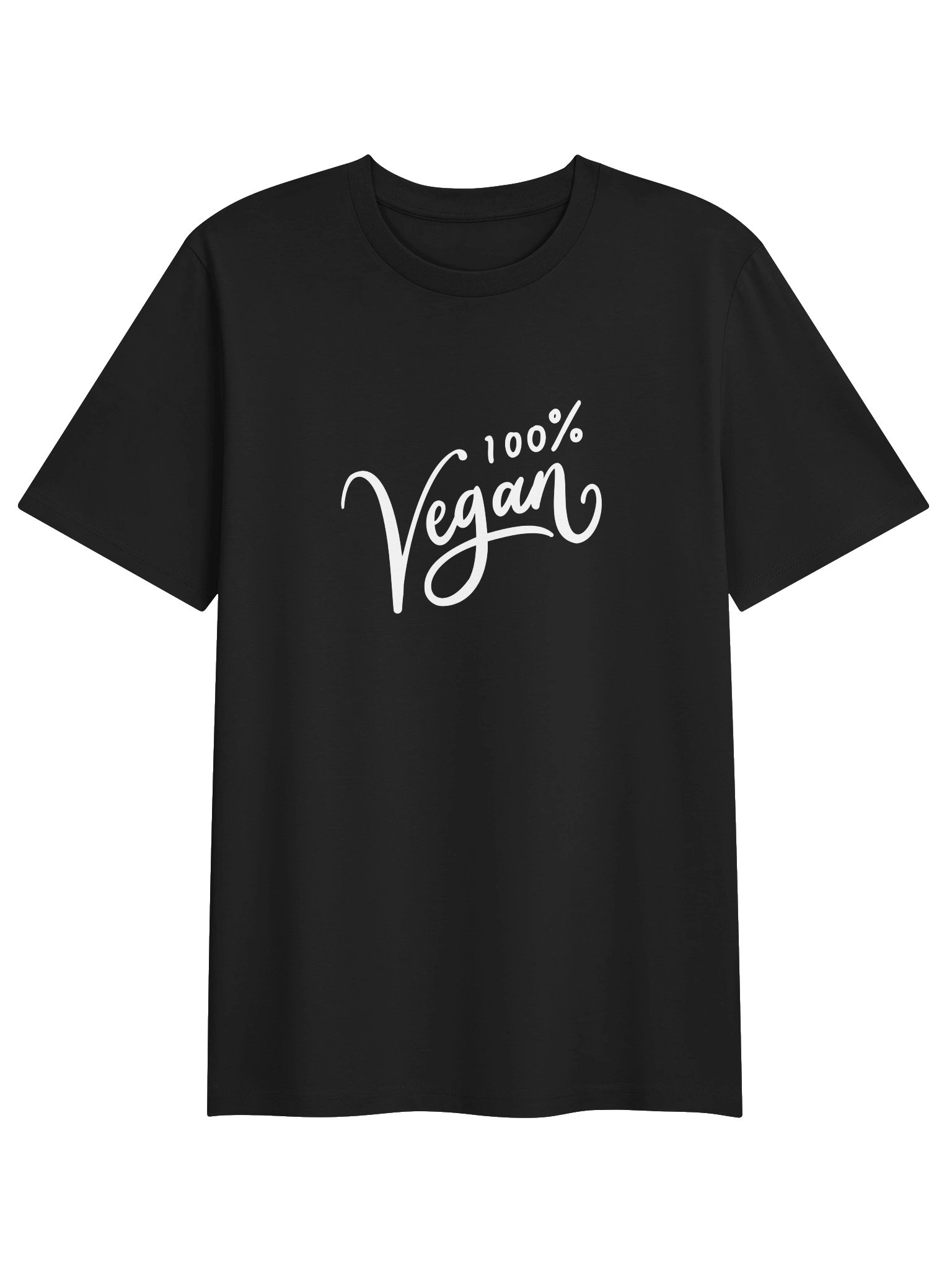 100% Vegan Cursive Graphic Tee product image (1)