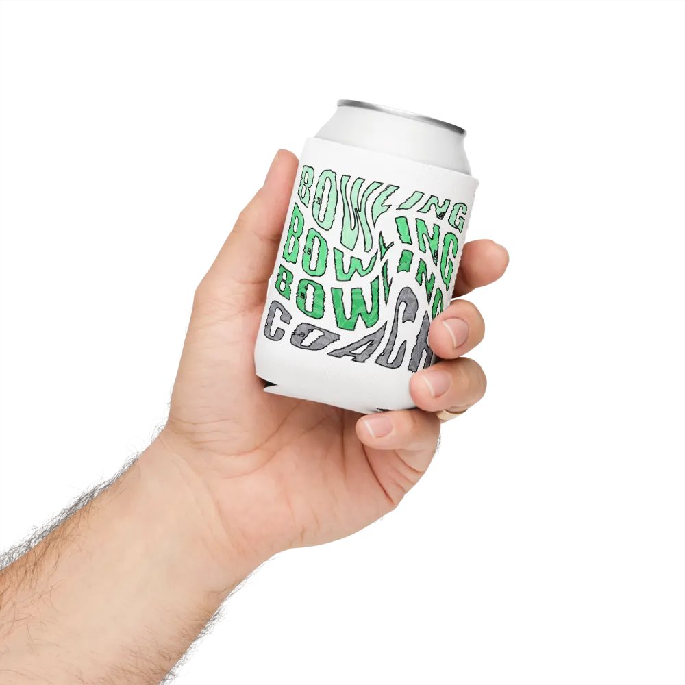 Bowling Coach Wavey Can Cooler product image (4)