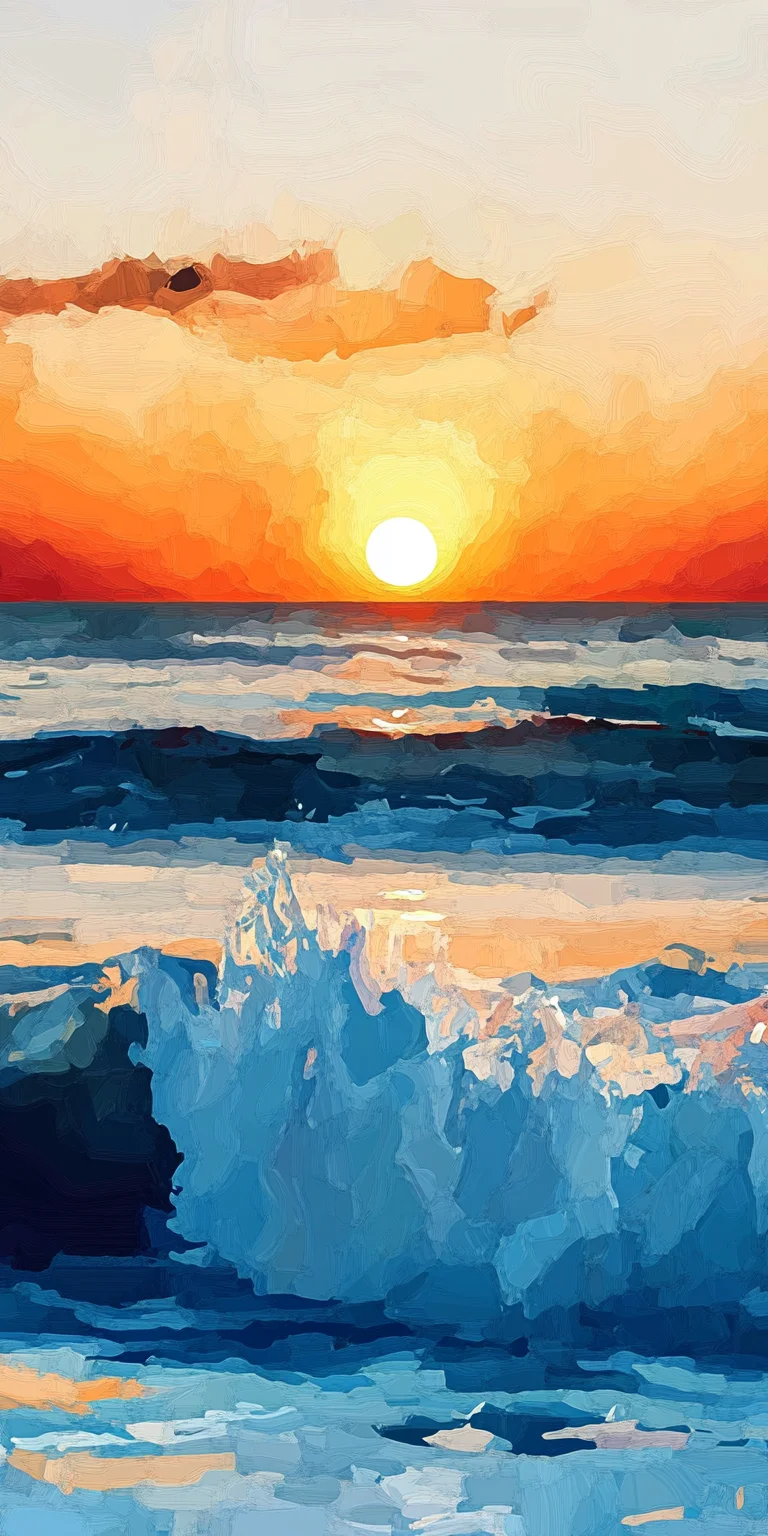 Phone Background Beach Sunset product image (6)