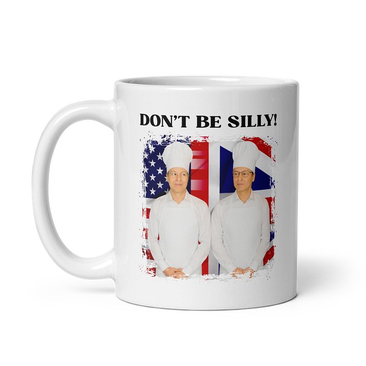 Don't Be Silly! Cook White Ceramic Mug product image (1)