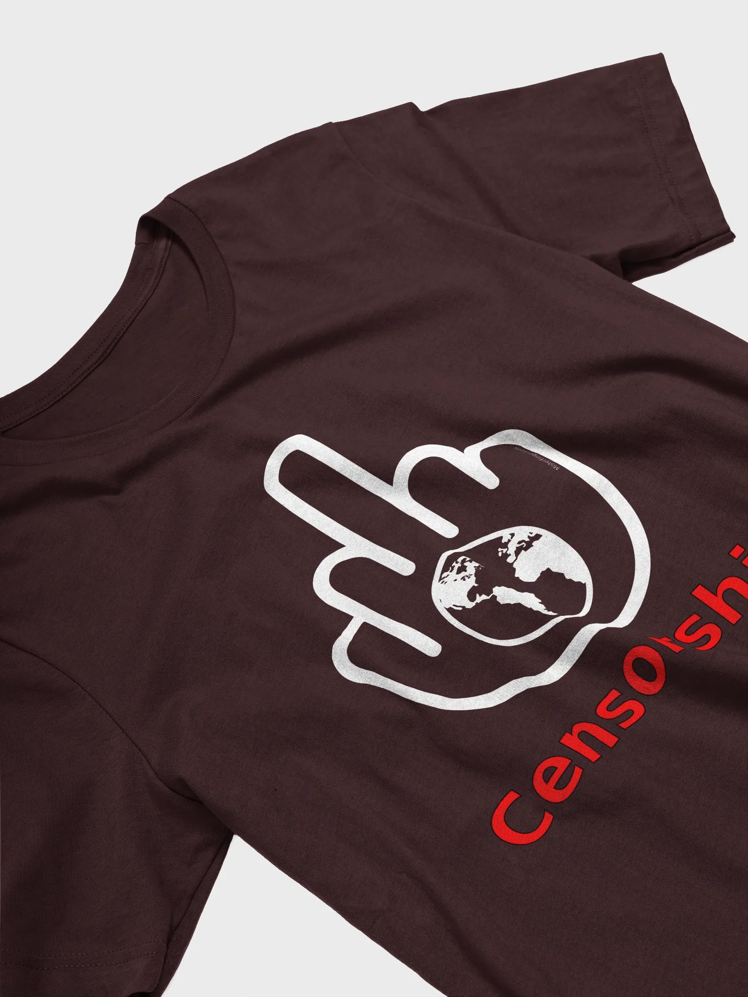 Bella Supersoft Tee-MisterFinger-Censorship-W product image (2)
