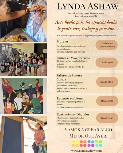 Art made for the spaces where life actually happens.

Murals, live painting, workshops, and custom artwork created to bring y...