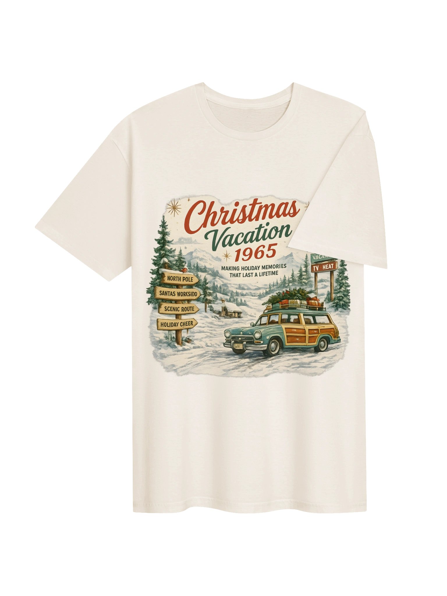 Christmas Vacation 1965 Retro Tee product image (23)