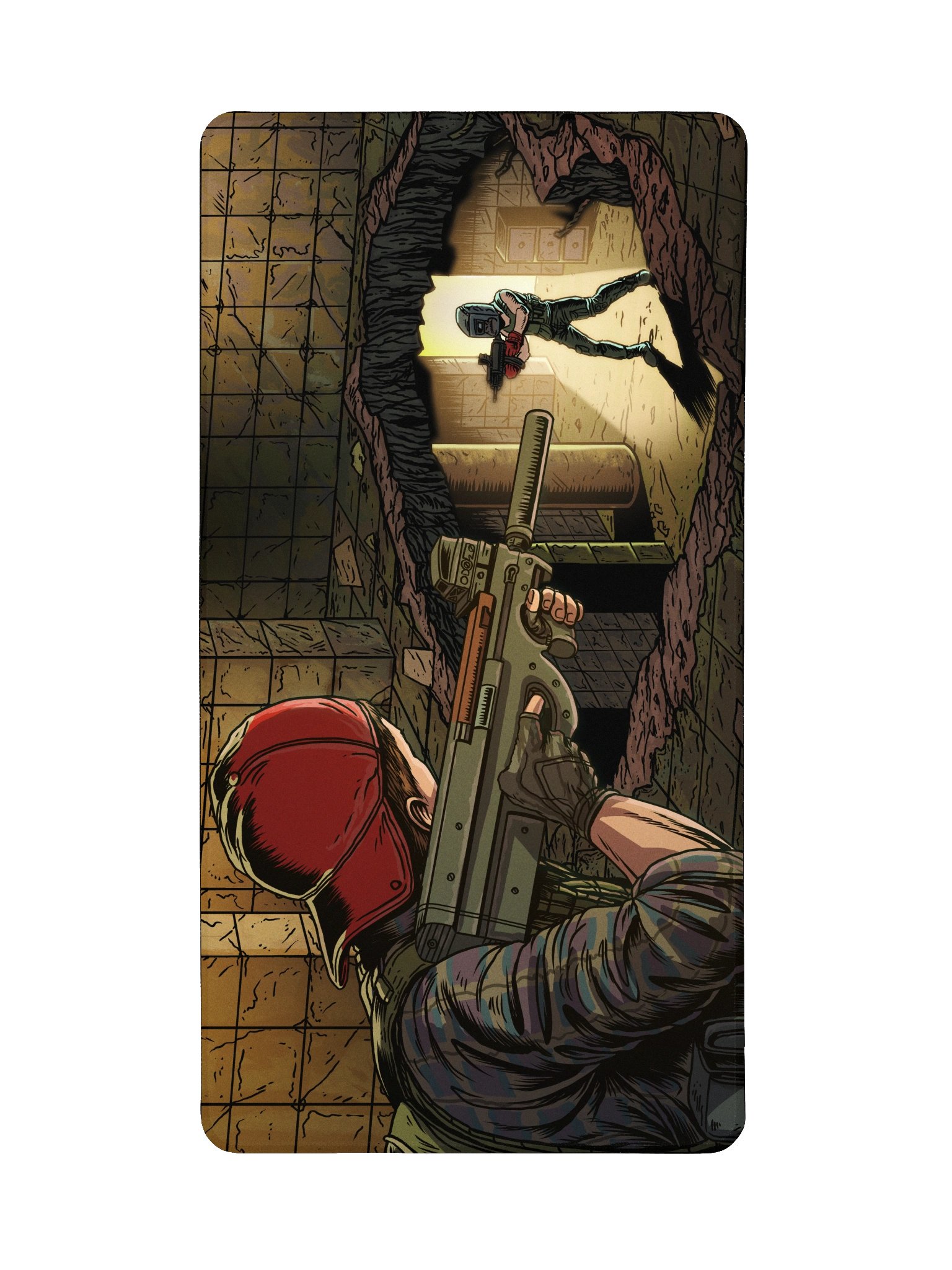 'The Hunt' Desk Mat (15.5" x 31.5") product image (2)