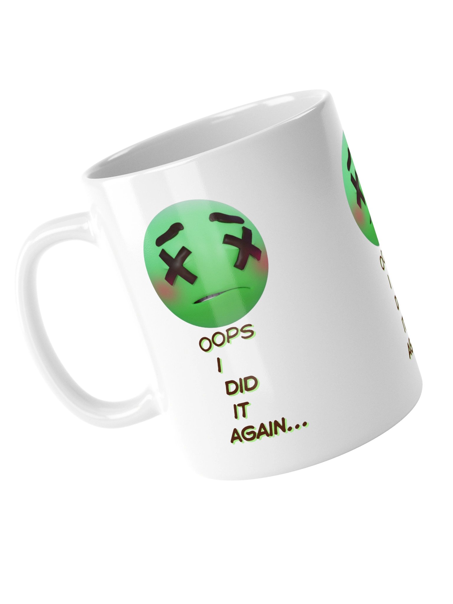 Oops I Did It Again Funny Emoji Mug product image (14)