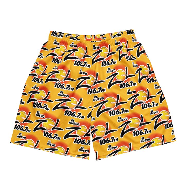El Zol 106.7 Unisex Mesh Shorts product image (2)