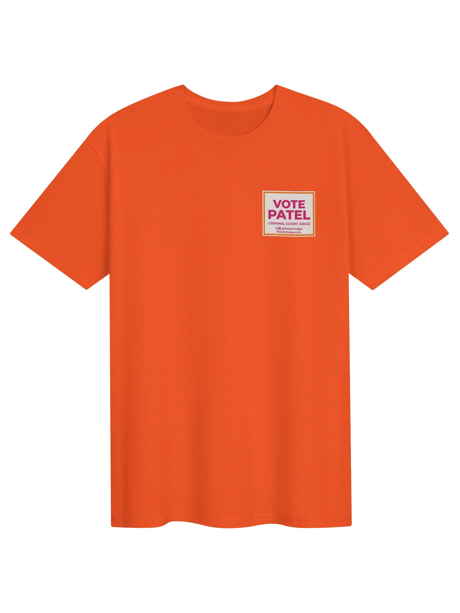 orange shirt - two sided product image (1)