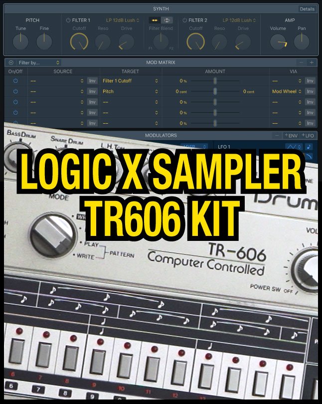 Logic X Sampler: TR606 Kit product image (1)