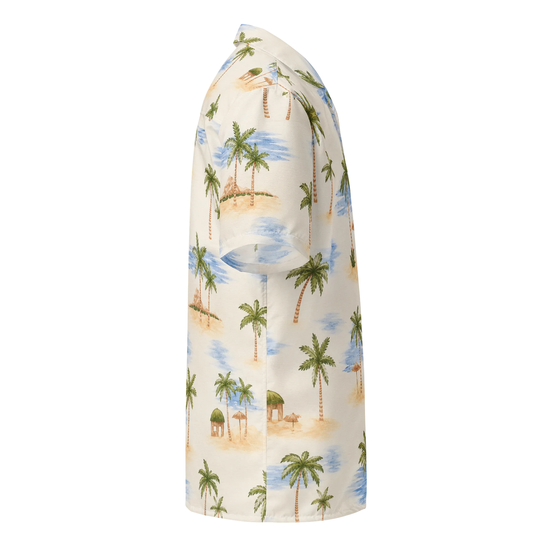 GTA VI Brian Heder Tropical Palm Tree & Cabana Hawaiian Shirt product image (7)