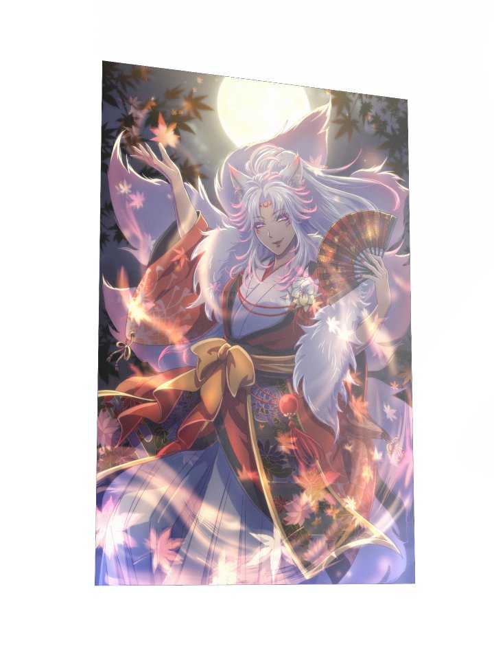 “Spirit of the Silver Moon” Vibrant Matte Paper Poster product image (2)