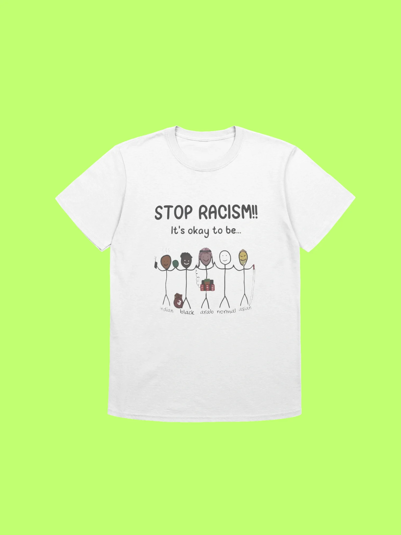 Stop Racism It’s Okay To Be Shirt product image (198)