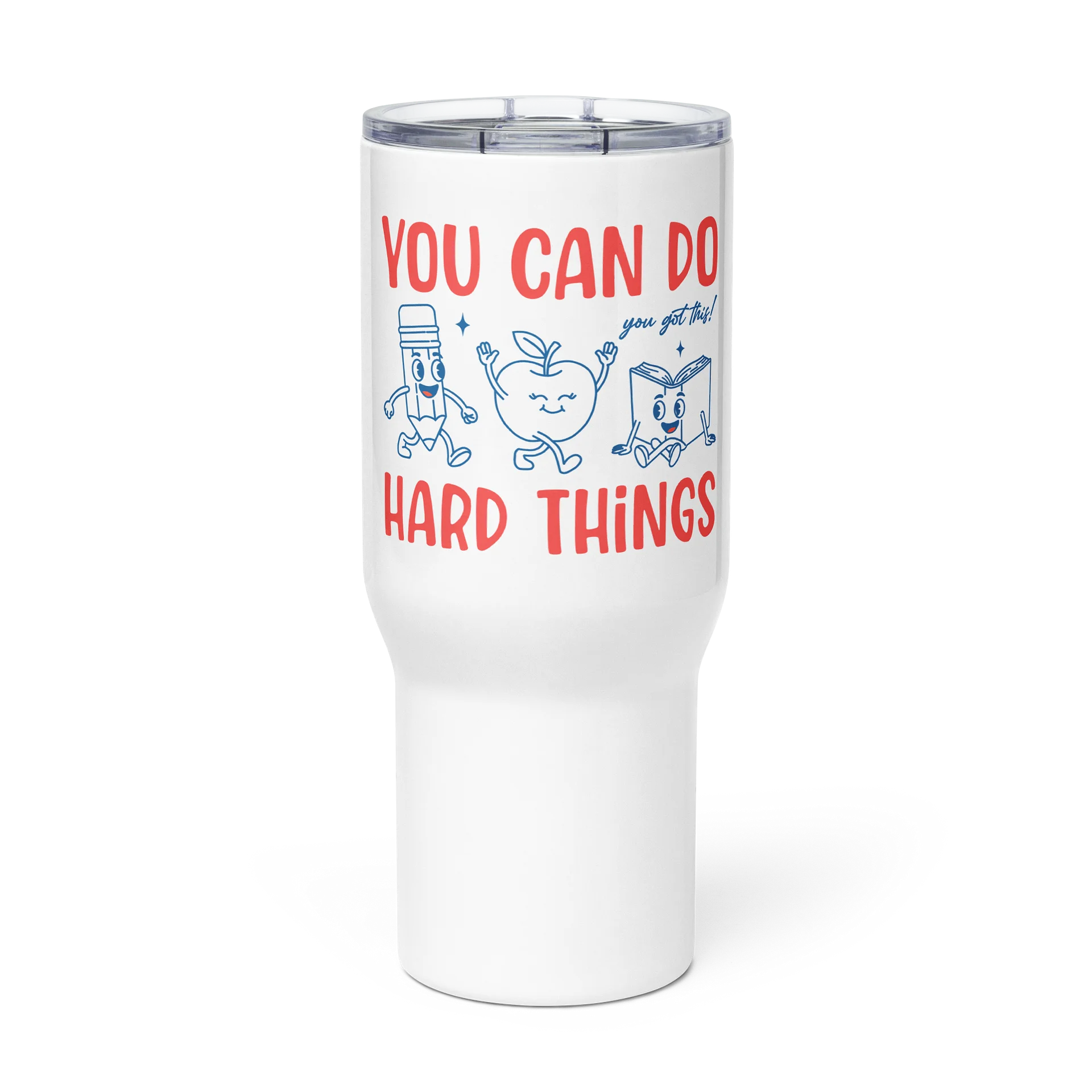 English Teacher Tumbler You Can Do Hard Things Travel Mug product image (1)
