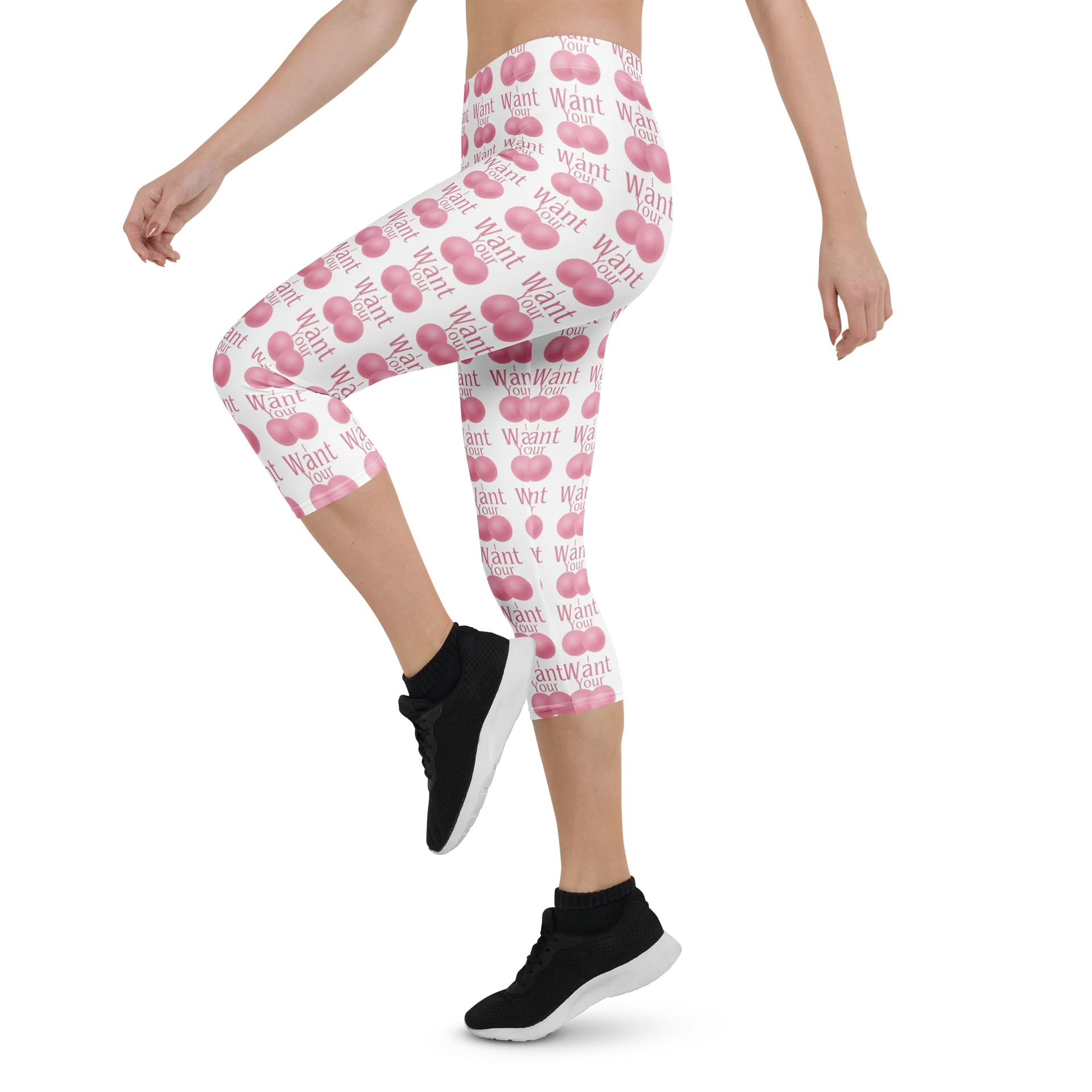 Bubble Wrap Confetti Capri Leggings product image (3)