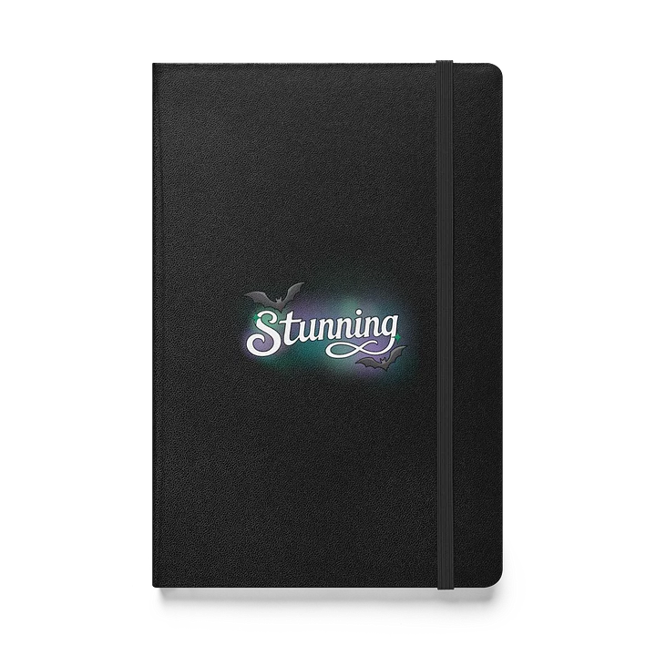 Stunning in White Hardcover Notebook product image (1)