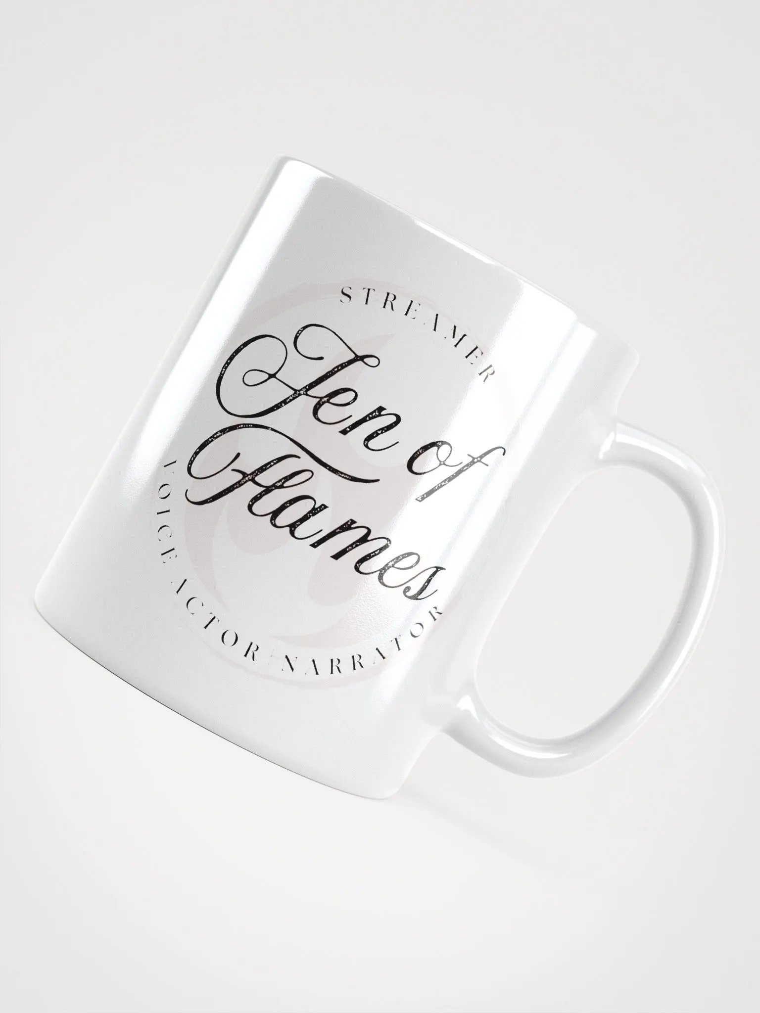 Flames Logo White Mug product image (1)