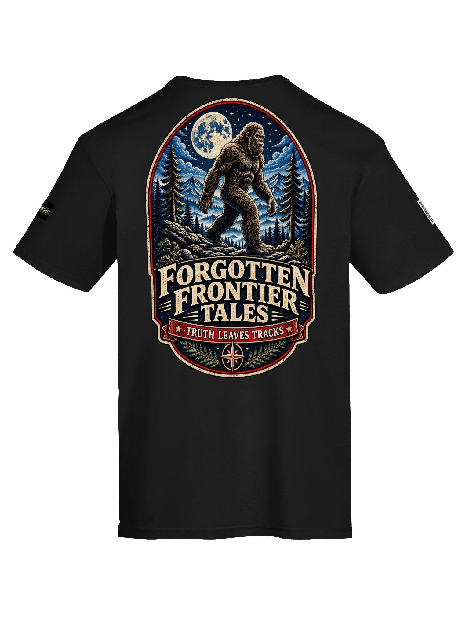 Forgotten Frontier Tales — Truth Leaves Tracks Bigfoot Tee product image (7)