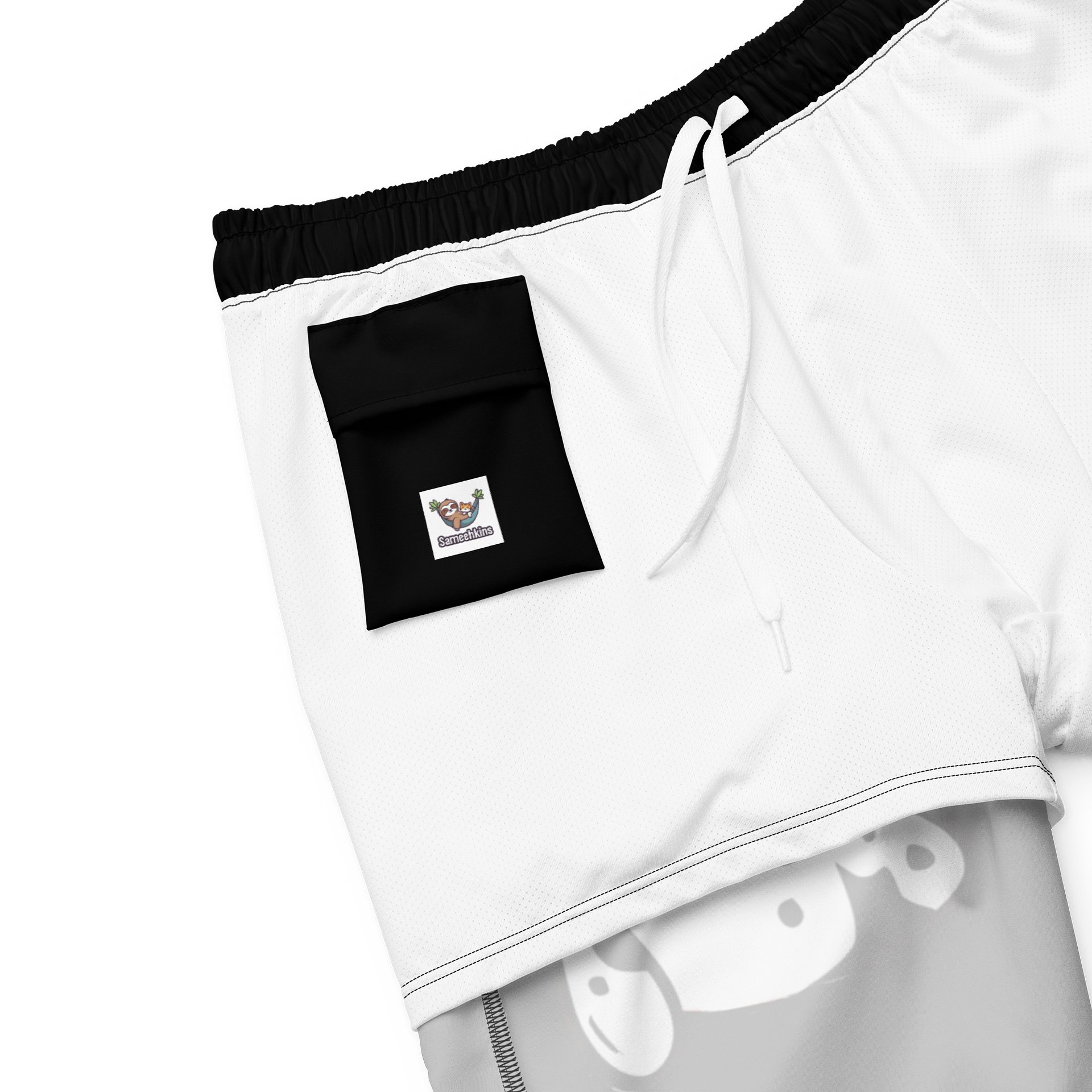 Sunny Faces All-Over Swim Trunks product image (8)