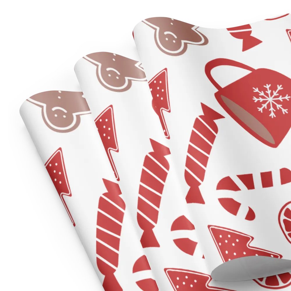 Gingerbread Dreams Wrapping paper product image (8)