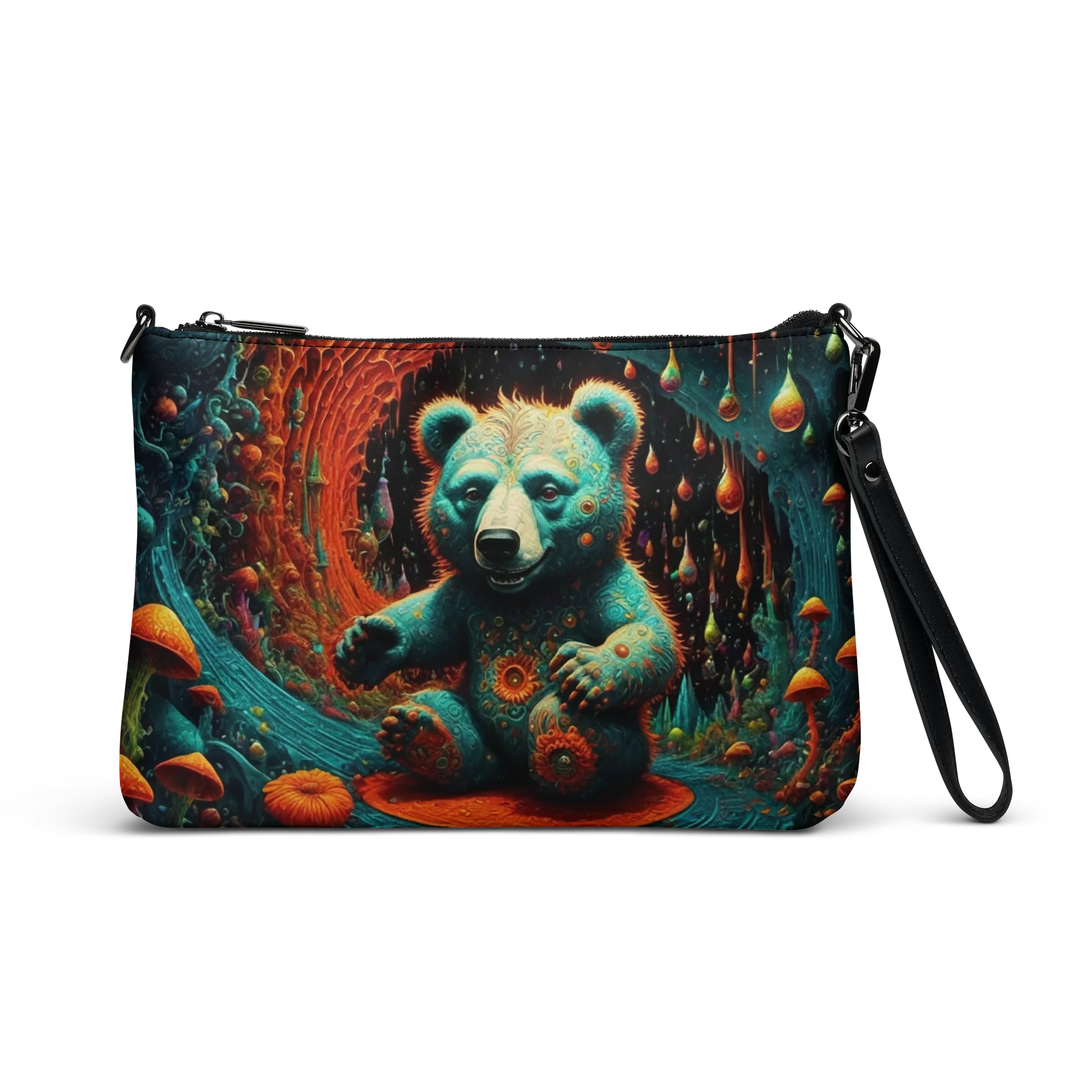 Psychedelic Mushroom-Bear Crossbody product image (1)