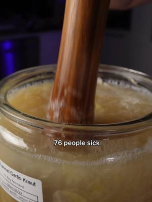76 people were recently reported sick in an E. coli and Salmonella outbreak linked to alfalfa sprouts. So I wanted to show what researchers have actually seen happen to E. coli during sauerkraut fermentation. My kraut is simple: cabbage, 2.5% salt, time. #fermentation #sauerkraut #fermentedfoods #lactofermentation #foodscience #dishbydavid