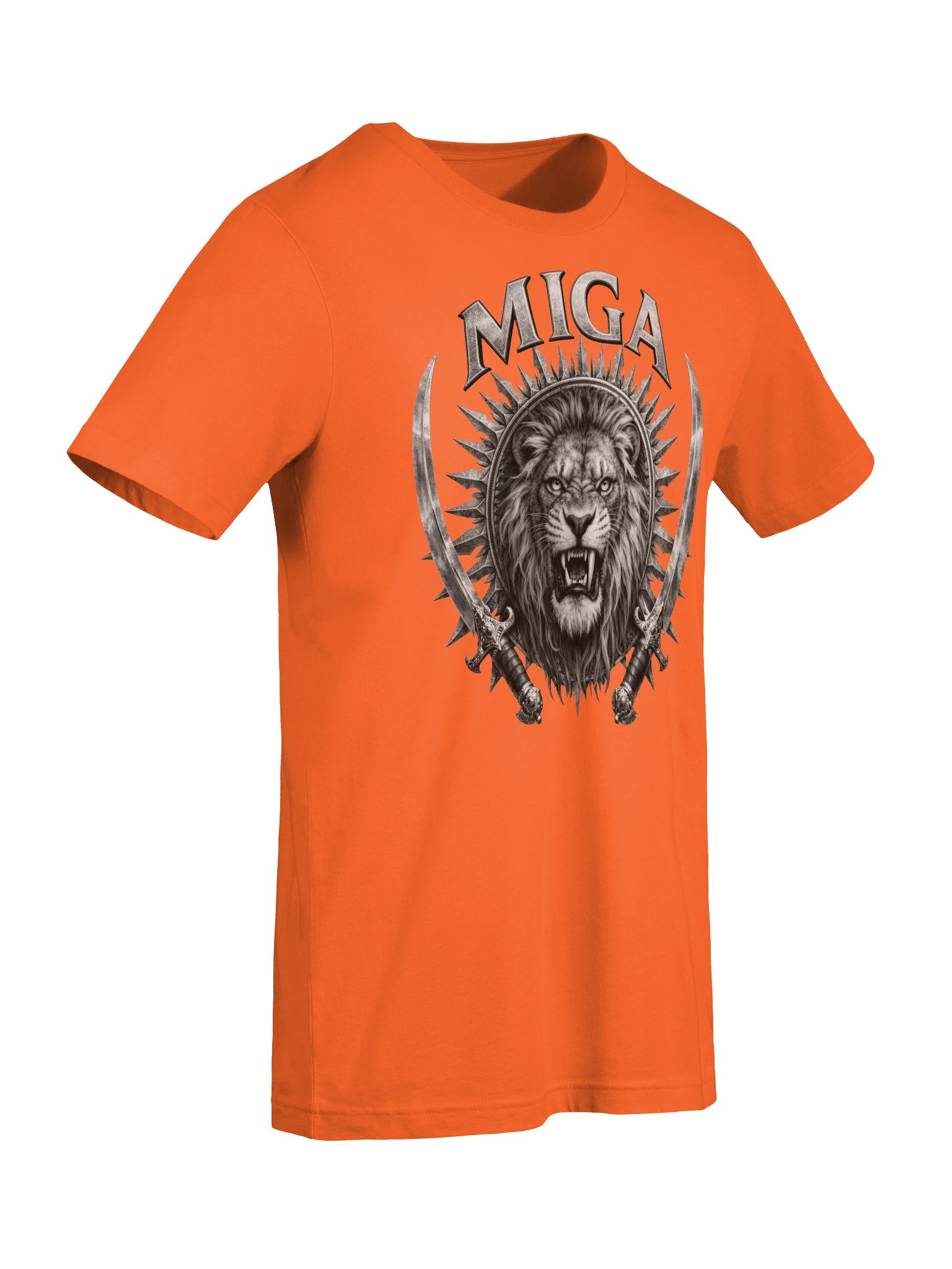 MIGA Lion Head Bold Unisex Shirt product image (69)