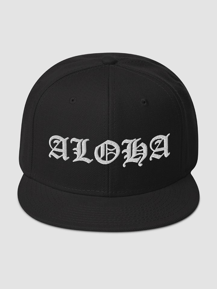 Ohana Snapback Baseball Cap OE product image (2)