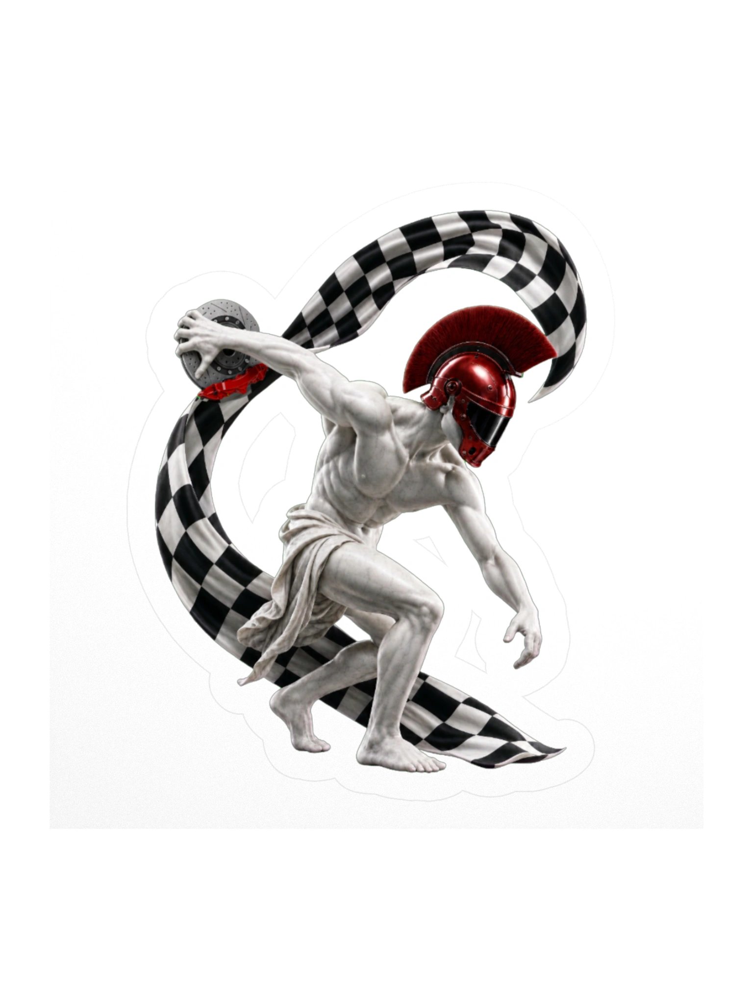 Adesivo Tribuna Motori - Statua Racing product image (1)
